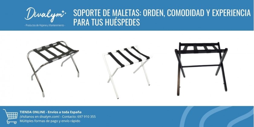 Soporte de maletas: orden, comodidad y experiencia para tus huéspedes