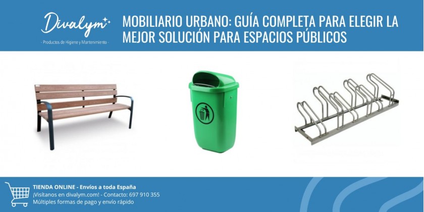 Mobiliario urbano: guía completa para elegir la mejor solución para espacios públicos