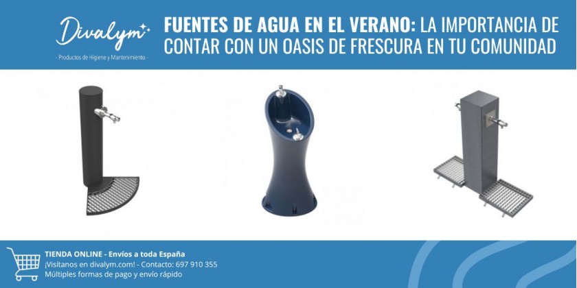 Fuentes de agua en el verano: la importancia de contar con un oasis de frescura en tu comunidad