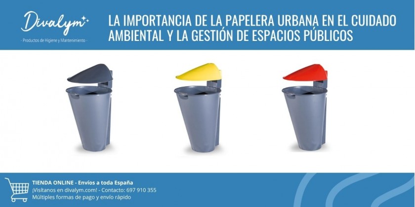 La importancia de la papelera urbana en el cuidado ambiental y la gestión de espacios públicos