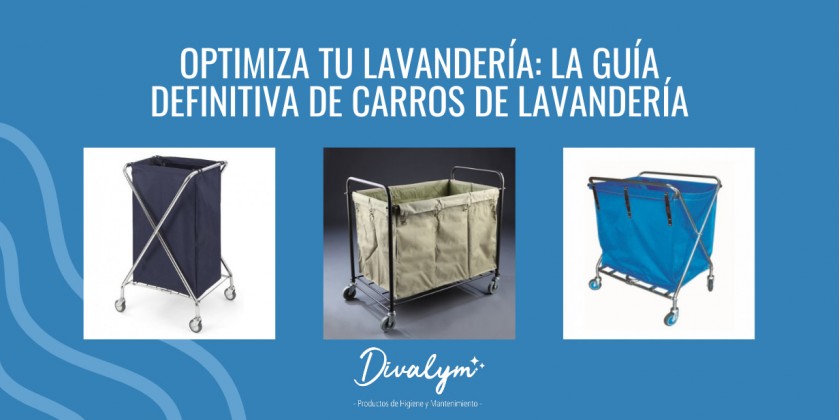 Optimiza tu lavandería: la guía definitiva de carros de lavandería