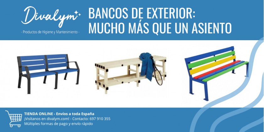 Los mejores bancos de exterior en España