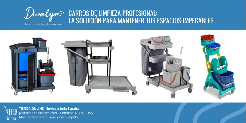 Carros de limpieza profesional