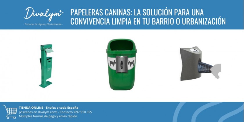 Papeleras Caninas: La Solución para una Convivencia Limpia en Tu Barrio o Urbanización