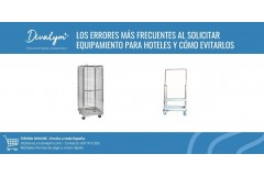 Los errores más frecuentes al solicitar equipamiento para hoteles y cómo evitarlos