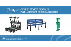 Criterios técnicos esenciales para la selección de mobiliario urbano