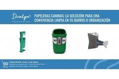 Papeleras Caninas: La Solución para una Convivencia Limpia en Tu Barrio o Urbanización